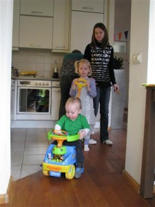 racen met Lucas, Marit en Lydia !